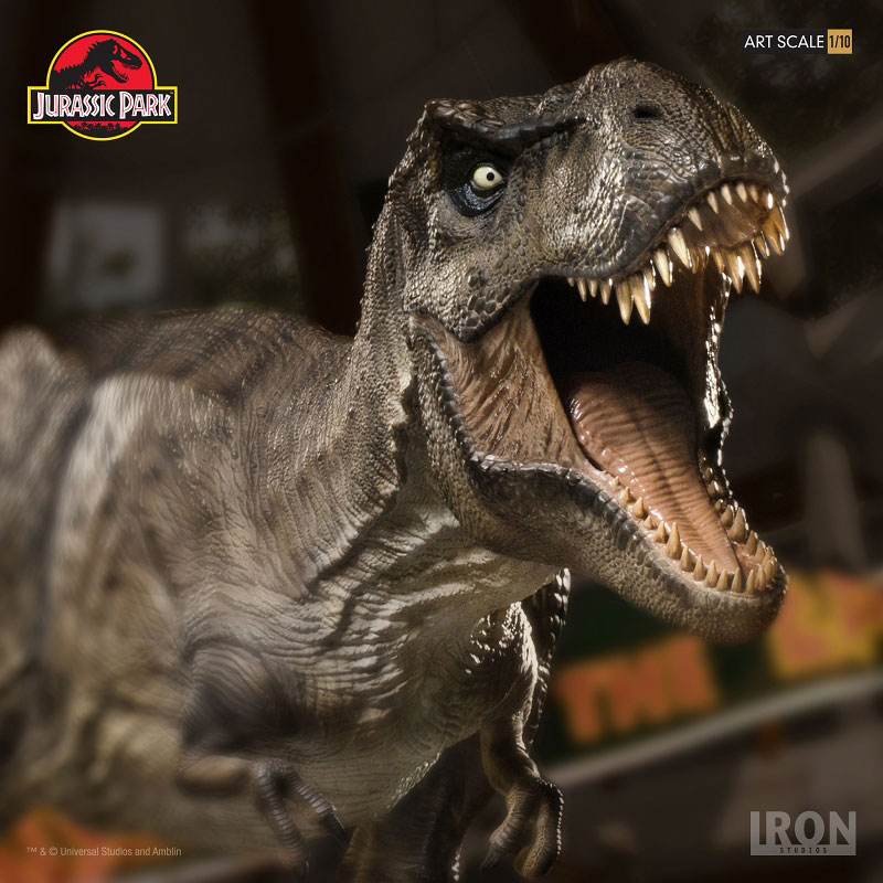 ジュラシック・パーク/ T-REX ティラノサウルス 1/10 アート
