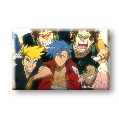 天元突破グレンラガン』スクエア缶バッジコレクションVol.2 8個入りBOX