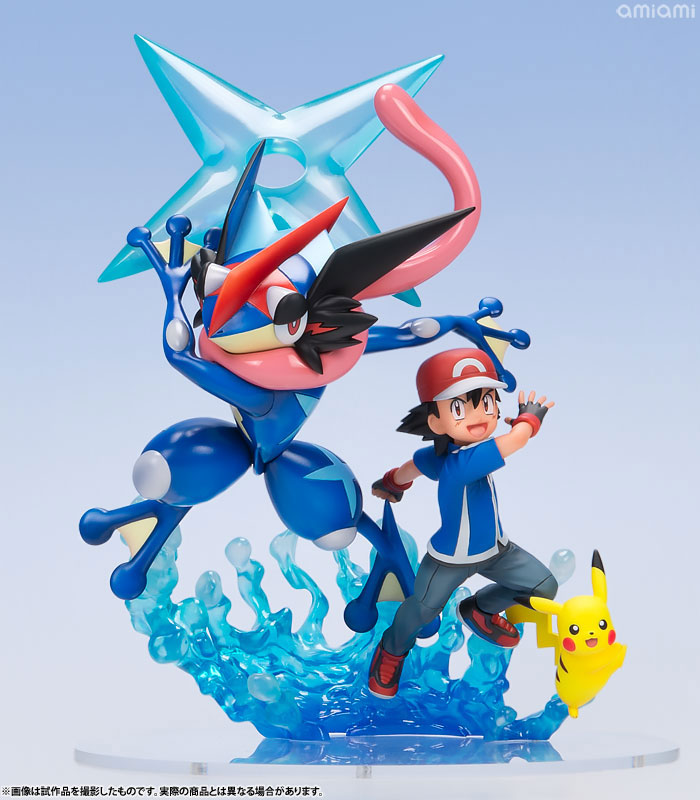 特典】G.E.M.シリーズ ポケットモンスター サトシ＆ピカチュウ＆サトシゲッコウガ 完成品フィギュア(プレミアムバンダイ限定)