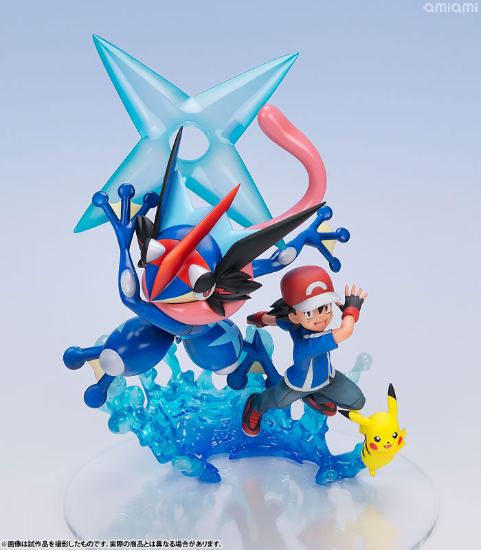 特典】G.E.M.シリーズ ポケットモンスター サトシ＆ピカチュウ＆サトシゲッコウガ 完成品フィギュア(プレミアムバンダイ限定)