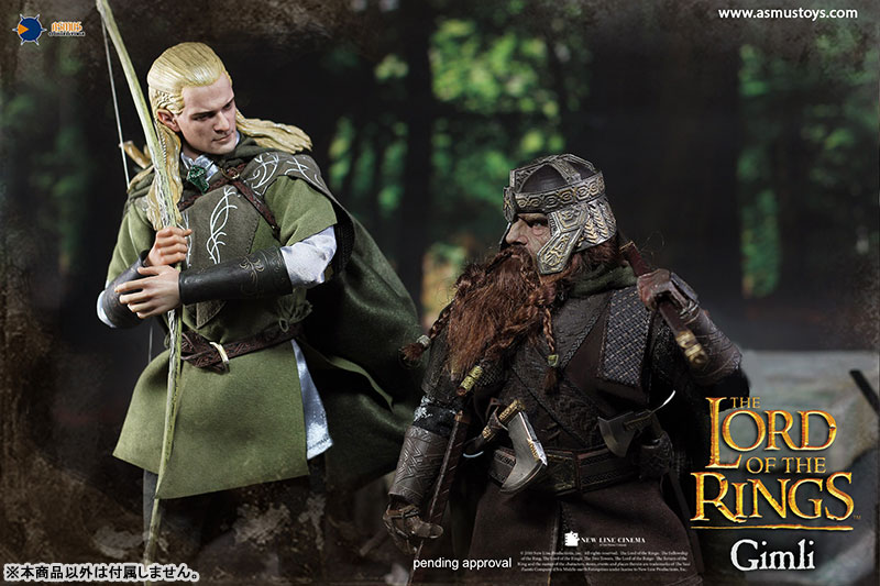 【新品未開封】『限定版ギムリ』ロードオブザリング ガチムチ系アクションフィギュア 参考価格】ロード・オブ・ザ・リング ギムリ 1/6 コレクティブル