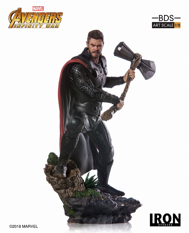 アベンジャーズ インフィニティ・ウォー/ ソー 1/10 バトルジオラマシリーズ アートスケール  スタチュー[アイアン・スタジオ]【送料無料】《在庫切れ》