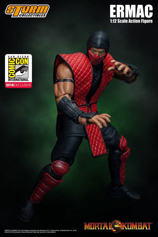 モータルコンバット 1/12 アクションフィギュア アーマック SDCC2018