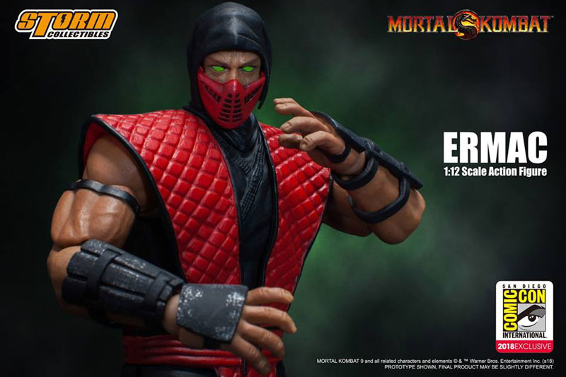 モータルコンバット 1/12 アクションフィギュア アーマック SDCC2018