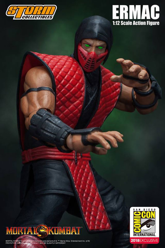 モータルコンバット 1/12 アクションフィギュア アーマック SDCC2018