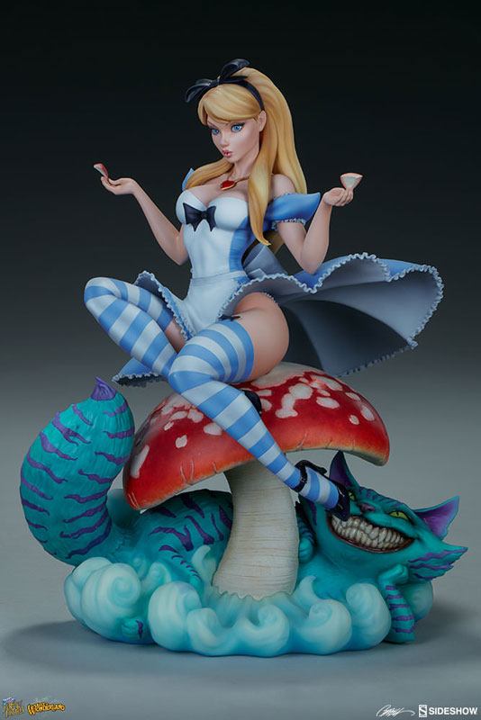 『フェアリーテイル・ファンタジー』 スタチュー 不思議の国のアリス by J・スコット・キャンベル FIGURE-041903_05.jpg