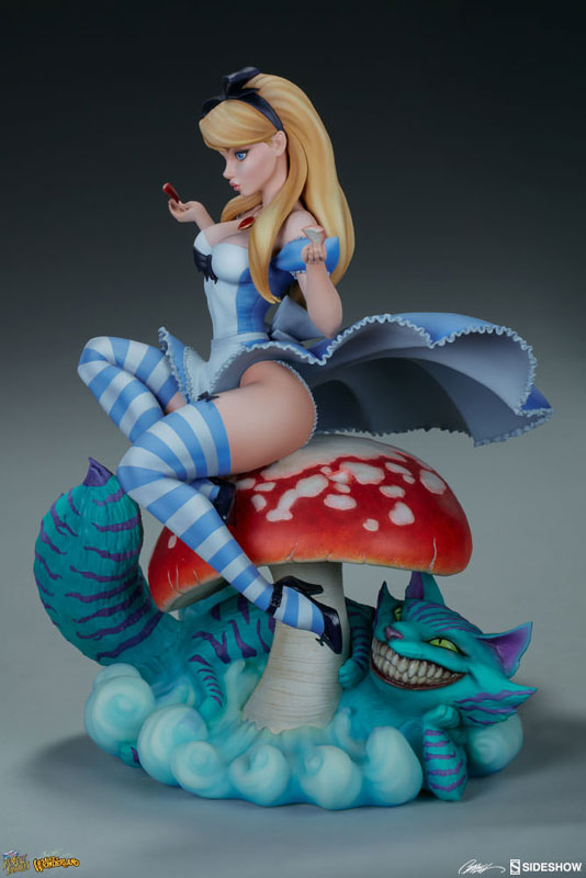 『フェアリーテイル・ファンタジー』 スタチュー 不思議の国のアリス by J・スコット・キャンベル FIGURE-041903_06.jpg