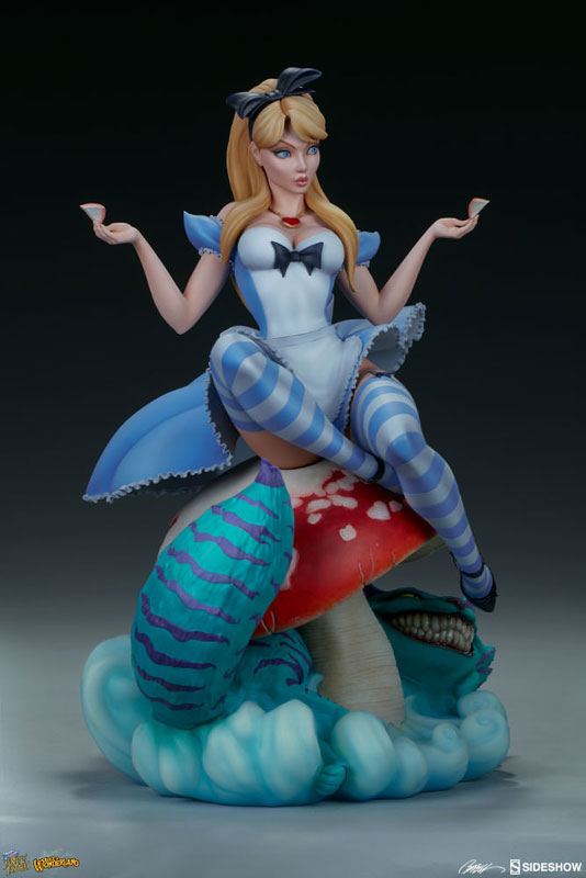 『フェアリーテイル・ファンタジー』 スタチュー 不思議の国のアリス by J・スコット・キャンベル FIGURE-041903_12.jpg