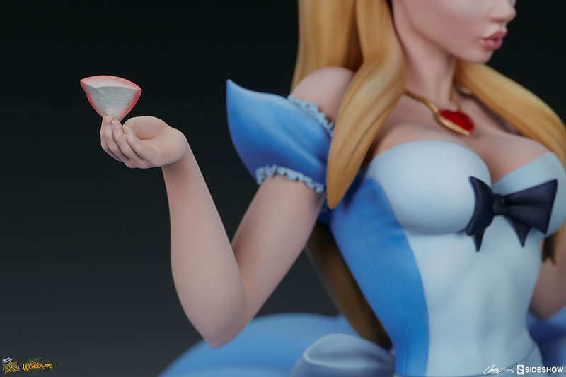 『フェアリーテイル・ファンタジー』 スタチュー 不思議の国のアリス by J・スコット・キャンベル FIGURE-041903_17.jpg