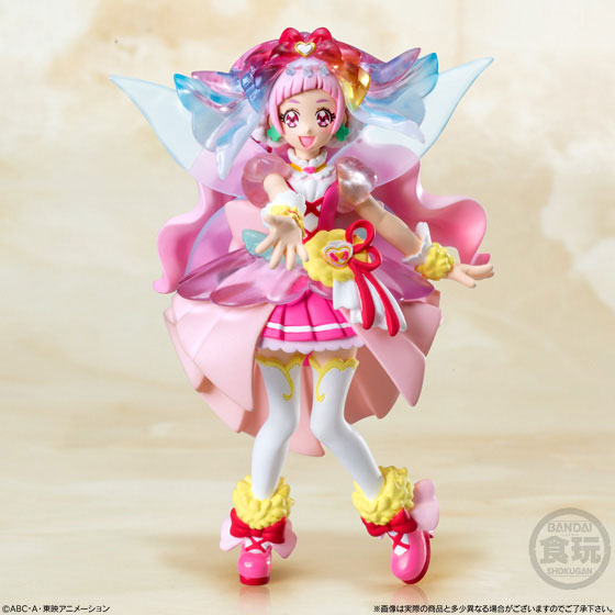 HUGっと！プリキュア キューティーフィギュア4 Special Set (食玩 