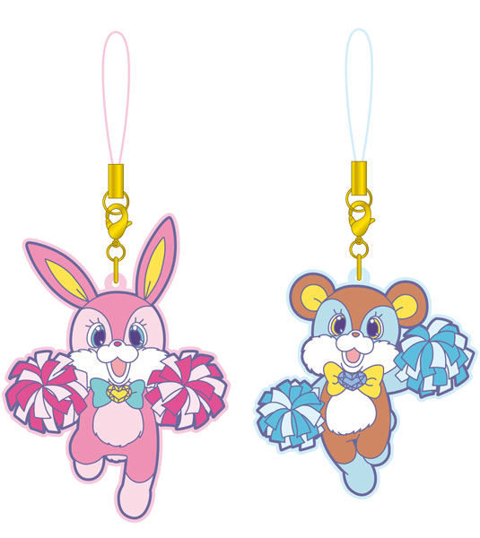 プリティーオールフレンズ　ラバーストラップコレクション プリティーオールフレンズ ラバーストラップコレクション