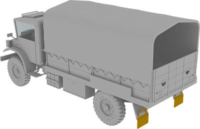1/35 英・シボレーC60L キャブ13カーゴトラック プラモデル[IBG