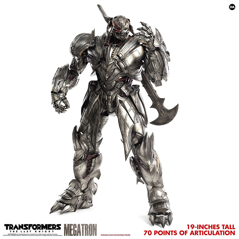 Transformers： The Last Knight MEGATRON (トランスフォーマー/最後の騎士王 メガトロン) 可動フィギュア