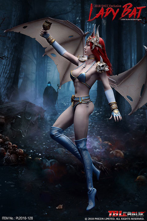 1/6 アクションフィギュア レディバット/上海コミックコンベンション