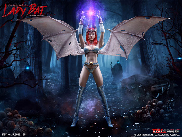 1/6 アクションフィギュア レディバット/上海コミックコンベンション