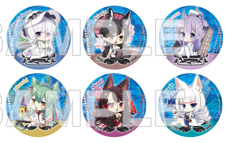 アズールレーン　ミネアポリス　缶バッジ 缶バッジ「アズールレーン Queen's Orders」01/コンプリートBOX