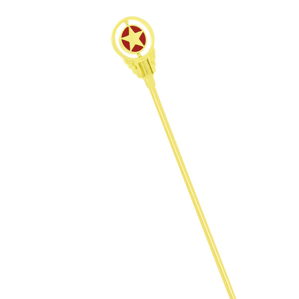 魔法少女ララベル⭐︎ふわふわららべる⭐︎ クルクルステッキ　2点セット⭐︎価格見直し 魔法少女ララベル クルクルステッキ― USED 電池蓋欠品/動作