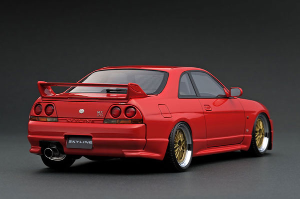 1/18 日産 スカイライン GT-R (R33) V-spec Red[イグニッション