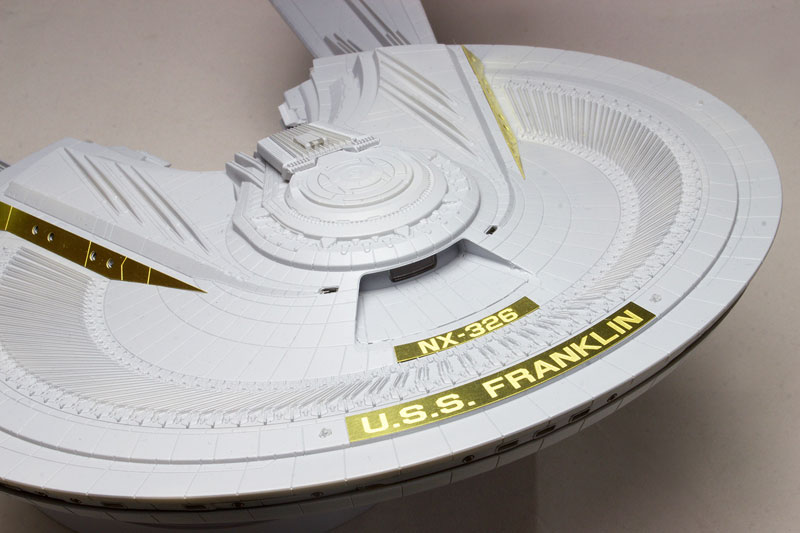 中古プラモデル 1/350 NX-326 U.S.S.フランクリン 「スタートレックBEYOND」 [MOE975] スタートレック・ビヨンド NX-326 U.S.S.フランクリン+ PGX 専用