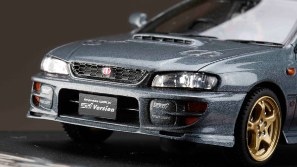 1/43 スバルインプレッサWRX type R STi Version VI 1999 (GC8) クールグレーメタリック[MARK43]《在庫切れ》