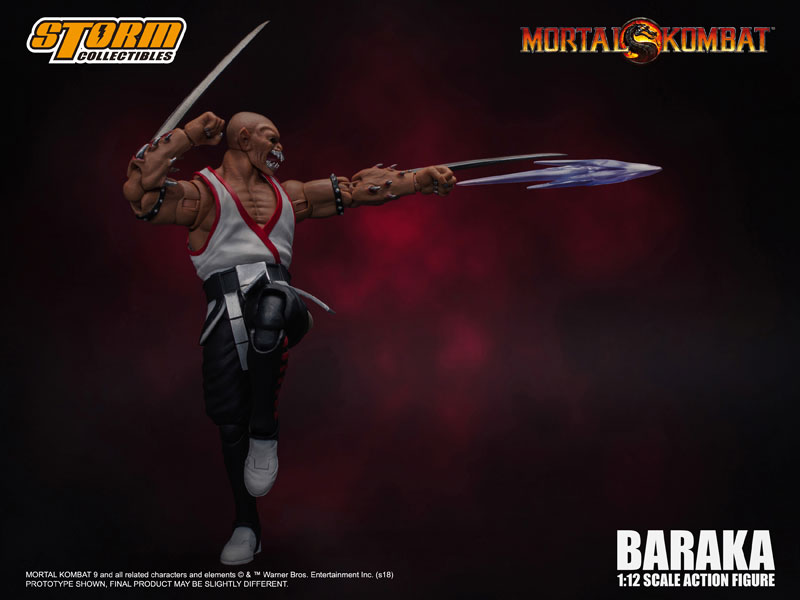 モータルコンバット 1/12 アクションフィギュア バラカ[ストーム