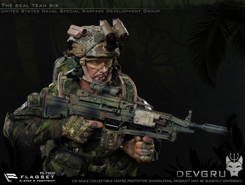 1/6 アメリカ海軍 シール チーム6 DEVGRU[フラッグセット]【送料無料