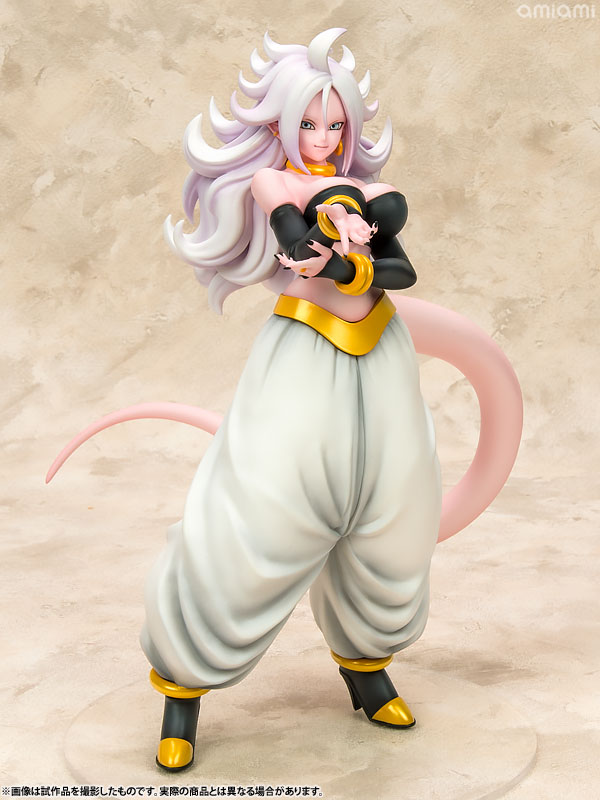 ドラゴンボールギャルズ ドラゴンボールファイターズ 人造人間21号 変身ver 完成品フィギュア 予約開始 あみあみ画像更新 ホビログ フィギュア プラモ情報