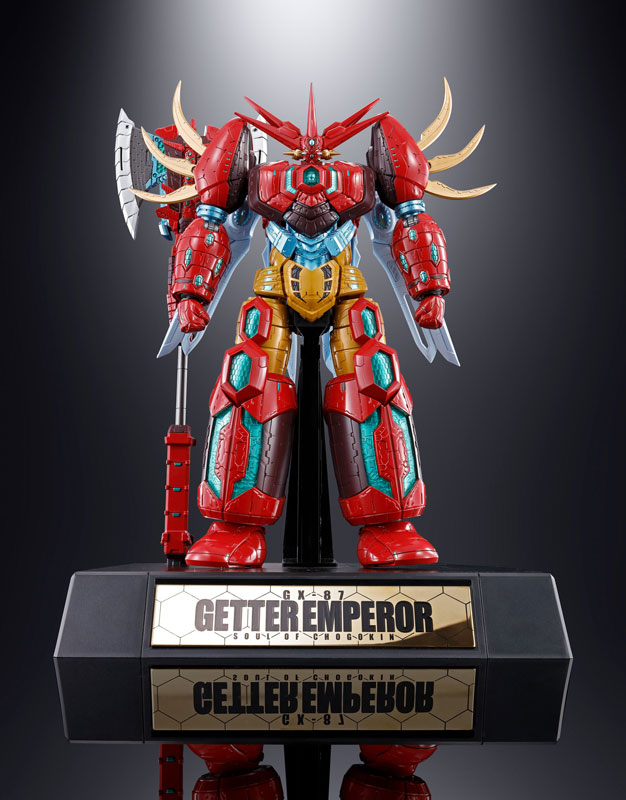 BANDAI - 超合金魂 GX-87 ゲッターエンペラー 超合金魂 GX-87 ゲッターエンペラー スペシャルページ | 魂ウェブ