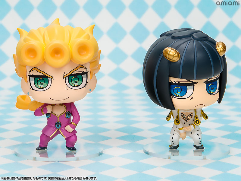 (未使用･未開封品)ちみメガ バディシリーズ! ジョジョの奇妙な冒険 黄金の風 ジョルノ・ジョバァーナ&amp;ブローノ・ブチャラティ セット 約65mm PVC製 塗装済み完成品 ディスクART ジョジョの奇妙な冒険 黄金の風(12個入) | ジョジョ