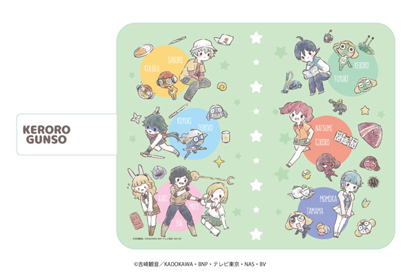 手帳型マルチケース「ケロロ軍曹」01/キャラクター＆モチーフ集合
