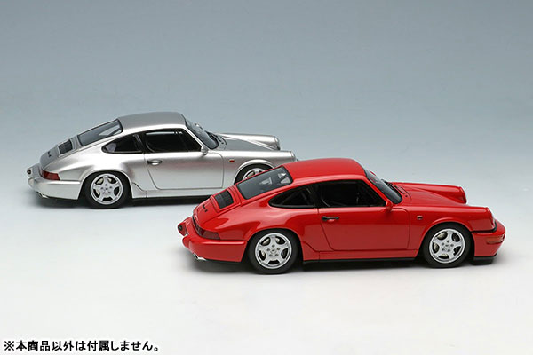 1/43 ポルシェ 911(964) カレラ RS クラブスポーツ 1992 シルバー