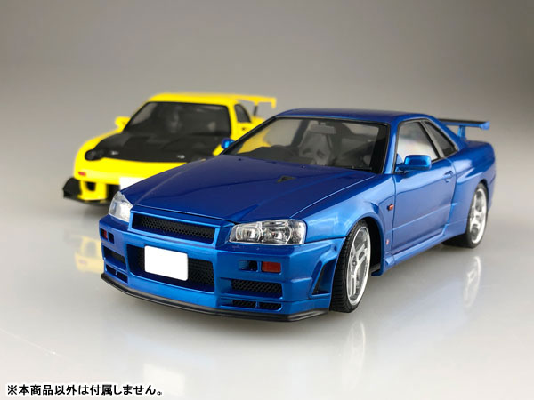 1/24 頭文字D No.9 星野好造 BNR34 スカイラインGT-R プラモデル