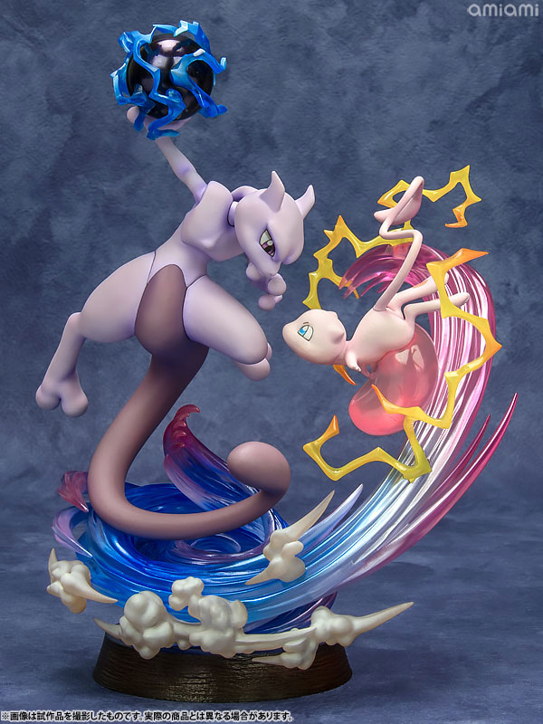 ポケットモンスター ミュウ　特典 特典】G.E.M.EXシリーズ ポケットモンスター ミュウ＆ミュウツー 完成