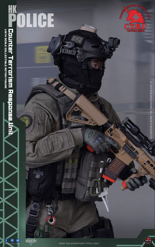 1/6 香港警察 反恐特勤隊(CTRU) タクティカル メディック[Soldier