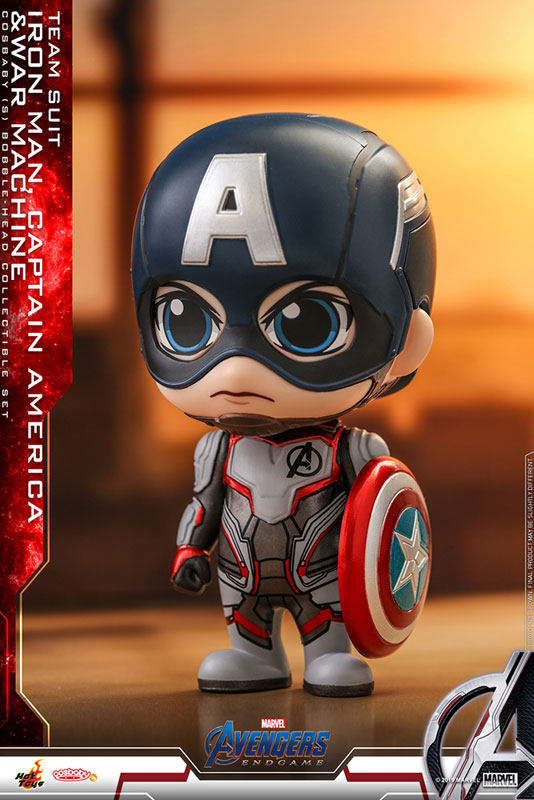 時間指定不可 MARVEL on TOY コスベイビー キャプテン&アイアンマン