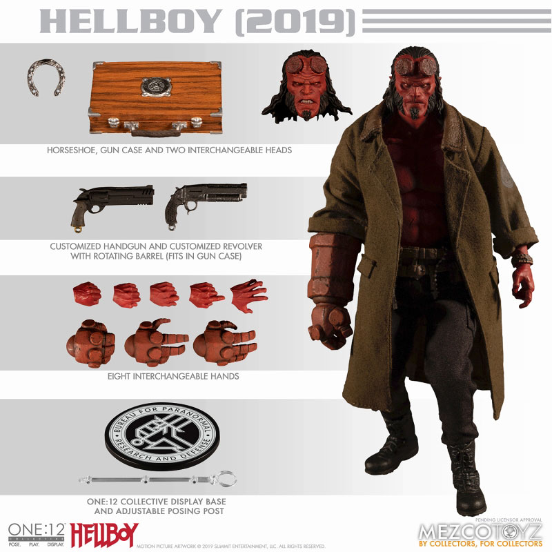 ワン12コレクティブ/ HELLBOY： ヘルボーイ 1/12 アクションフィギュア 