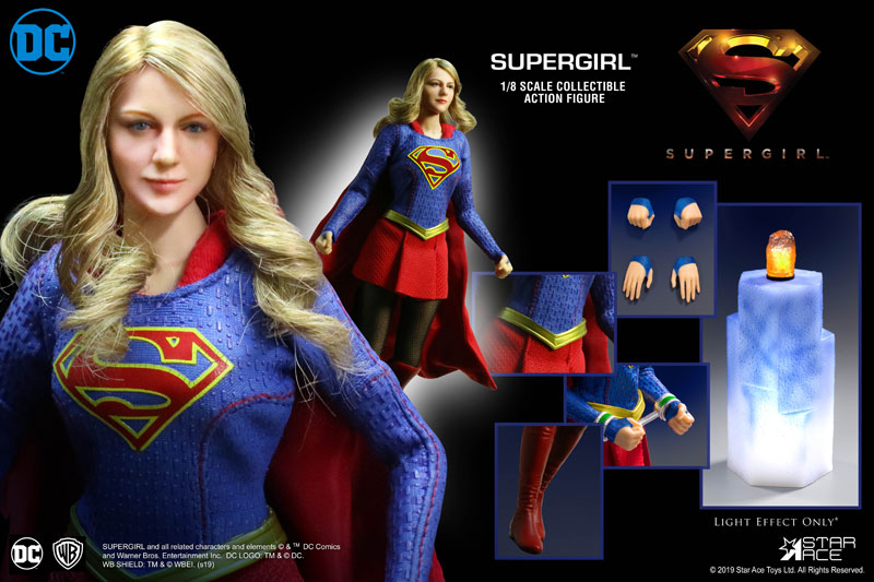 【海外配送可】【送料無料】 リアルマスターシリーズ コレクタブル 1/8 スーパーガール SF・ファンタジー・ホラー