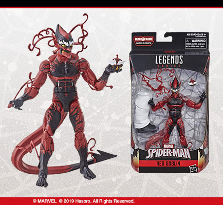 マーベルコミック ハズブロ 6インチ レジェンド スパイダーマン