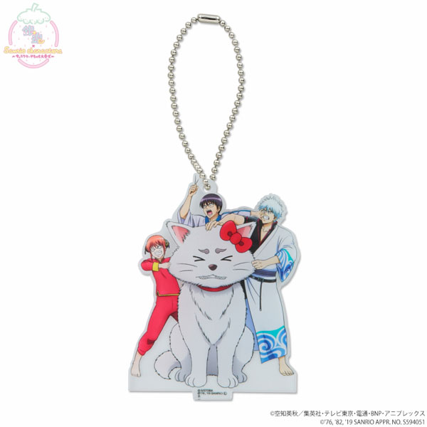 銀魂 サンリオ アクリルマスコットプレート 万事屋 銀魂 サンリオ