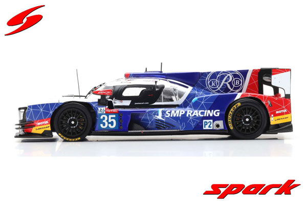 1:43 Spark Dallara P217 Gibson #35 Le Mans 2018 V.Shaitar H