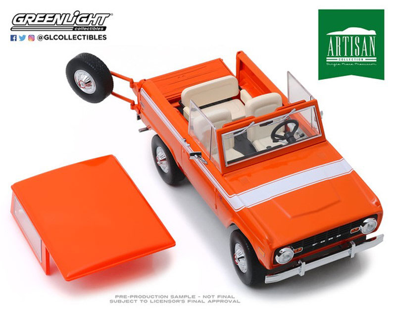 高級素材使用ブランド Ford 1977 - Collection Artisan 1/18 Bronco Decor Special - ミニカー