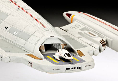 スタートレック：ヴォイジャー 1/670 NCC-74656 U.S.S ヴォイジャー プラモデル[ドイツレベル]《在庫切れ》