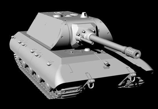 1 72 Ww Ii ドイツ軍 E 100重戦車 W マウス砲塔 新金型パーツ追加版 プラモデル モデルコレクト ０９月予約