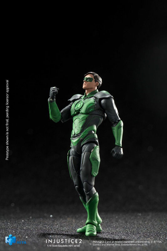 インジャスティス2 1/18 アクション フィギュア グリーン