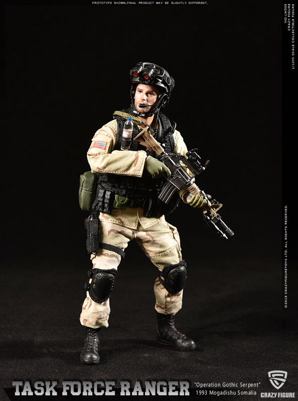 1/12 アメリカ陸軍 デルタフォース マスターサージェント タスク