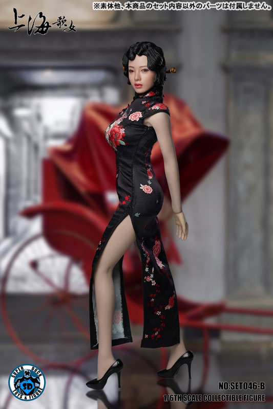1/6 上海歌姫 コスチューム＆ヘッドセット C (ドール用)[Super