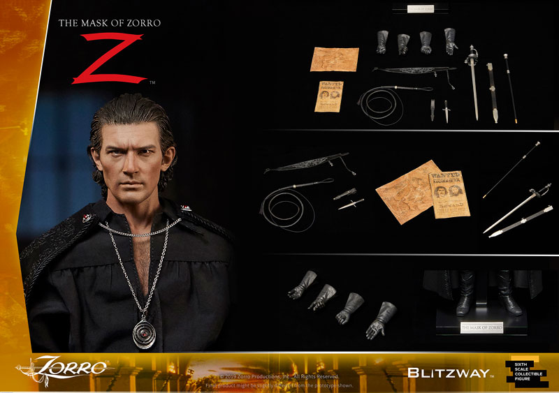 マスク・オブ・ゾロ 1/6コレクティブルフィギュア アントニオ