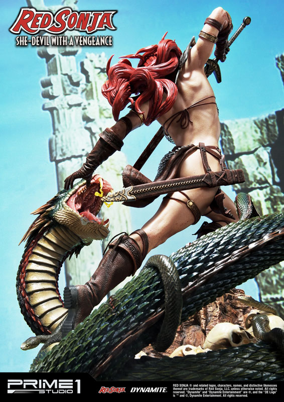 ミュージアムマスターライン/ RED SONJA レッドソニア 1/3 スタチュー