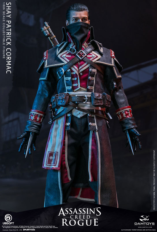 [未開封] DAMTOYS アサシンクリードローグ シェイ 1/6 コレクティブル フィギュア アサシン クリード ローグ