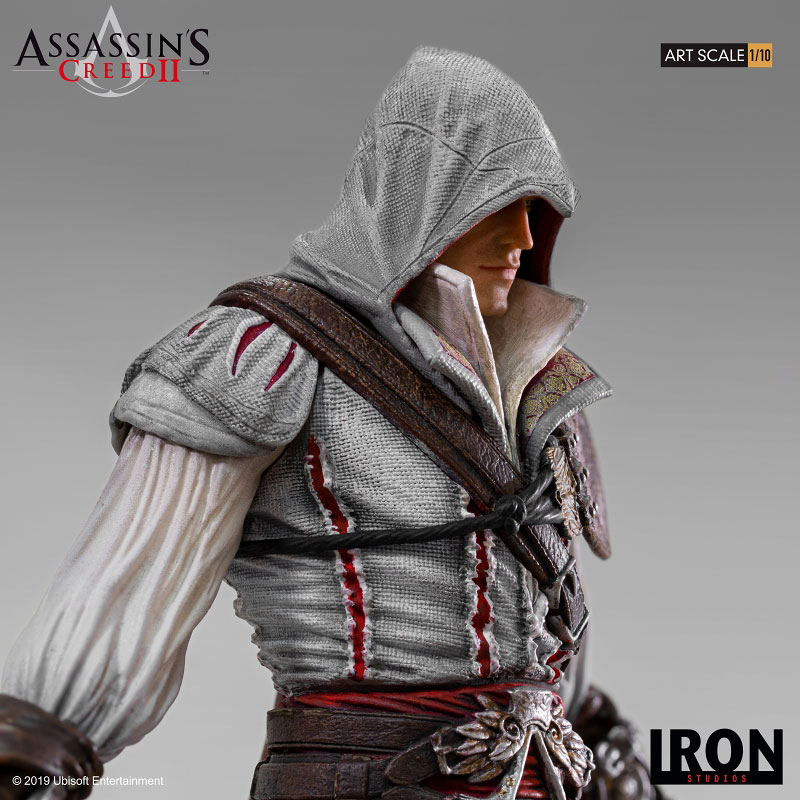 アサシンクリード　フィギュア　スタチュー　エツィオ　1/10　IRON アサシンクリード フィギュア スタチュー エツィオ 1/10 IRON